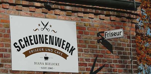 Scheunenviertel Schild
