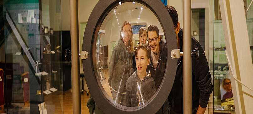 Familienspaß im Optik Museum